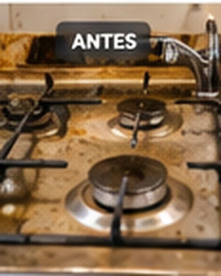 Cocina antes del servicio de ImpeHogar