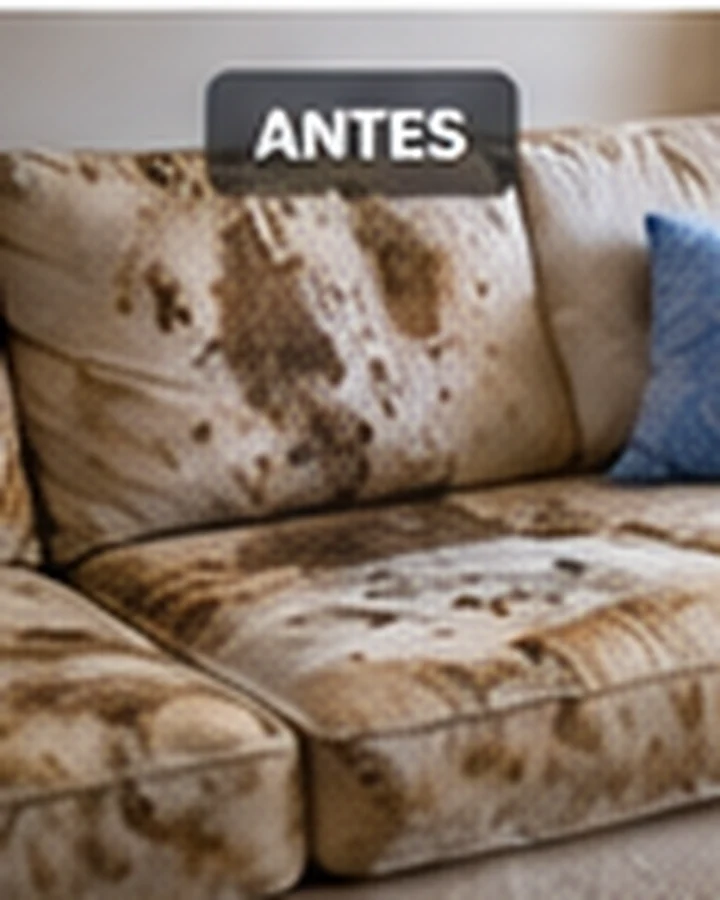 Sala antes del servicio de ImpeHogar